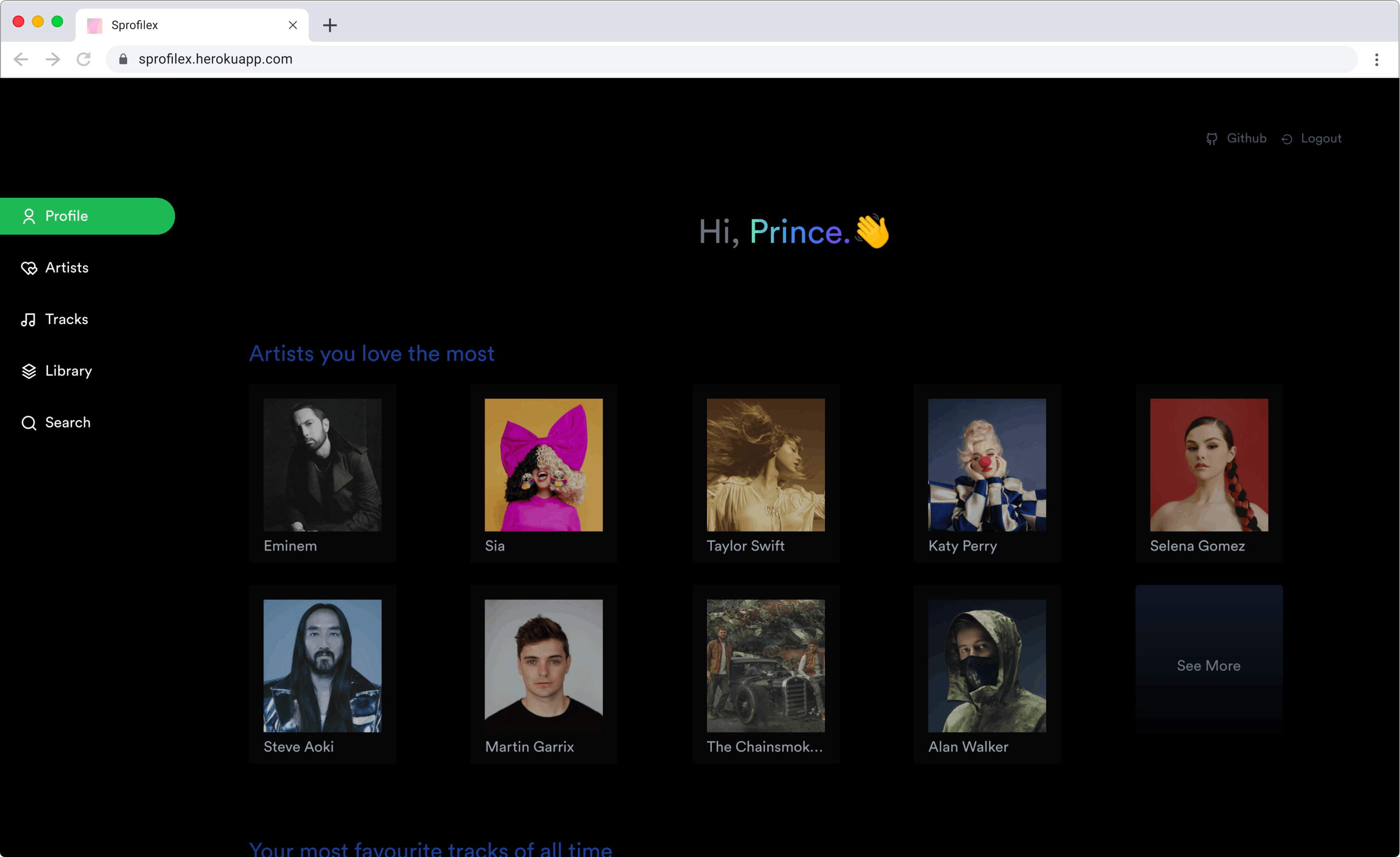 Sprofile